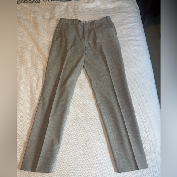 Suitsupply SoHo Fit Gray Trousers - Picture 1 of 5